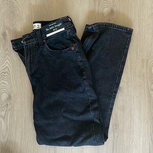 Ultra high rise The Ankle Straight Curve love jeans